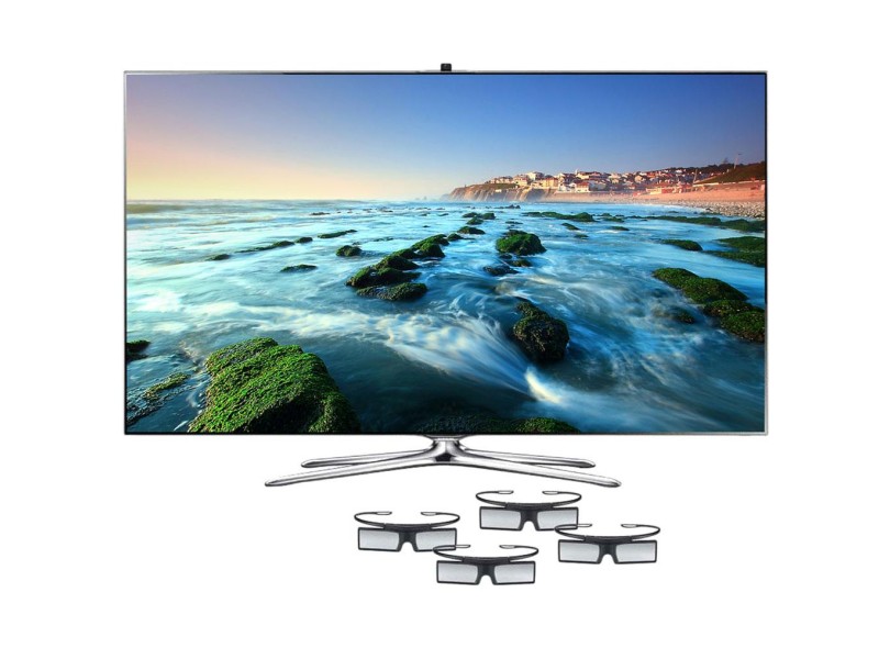 TV LED 46" Smart TV Samsung Série 7 3D Full HD 4 HDMI 46F7500
