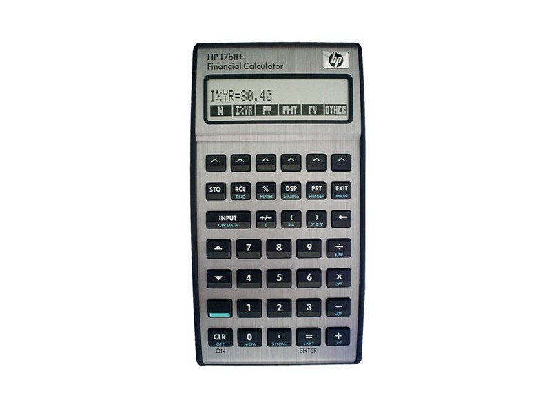 Calculadora Financeira HP 17 BII