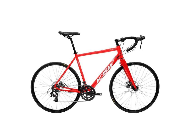 Bicicleta Speed Road 700 KSW Grupo Shimano Tourney 2x7 14v-Unissex