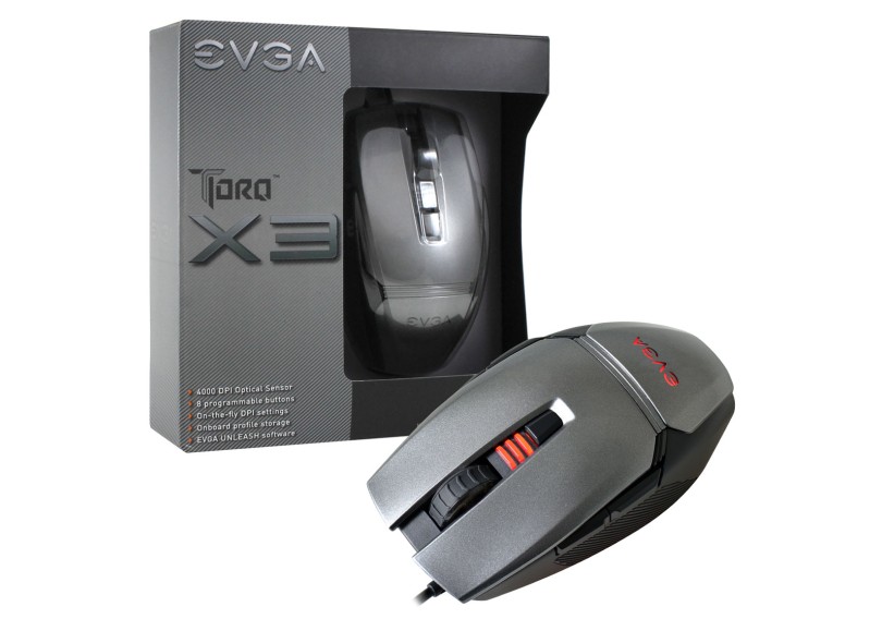 Mouse Óptico Gamer Torq X3 - EVGA