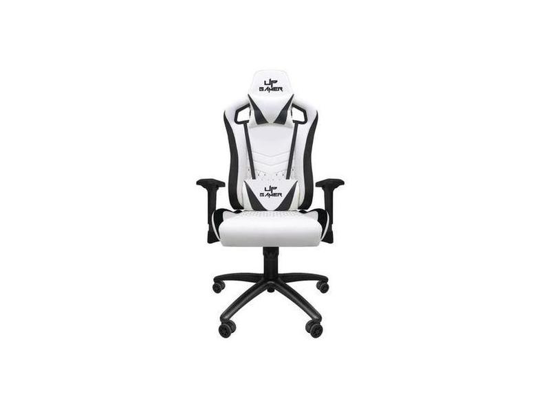 Cadeira Up Gamer 0960 Branco Preto Deluxe Pro