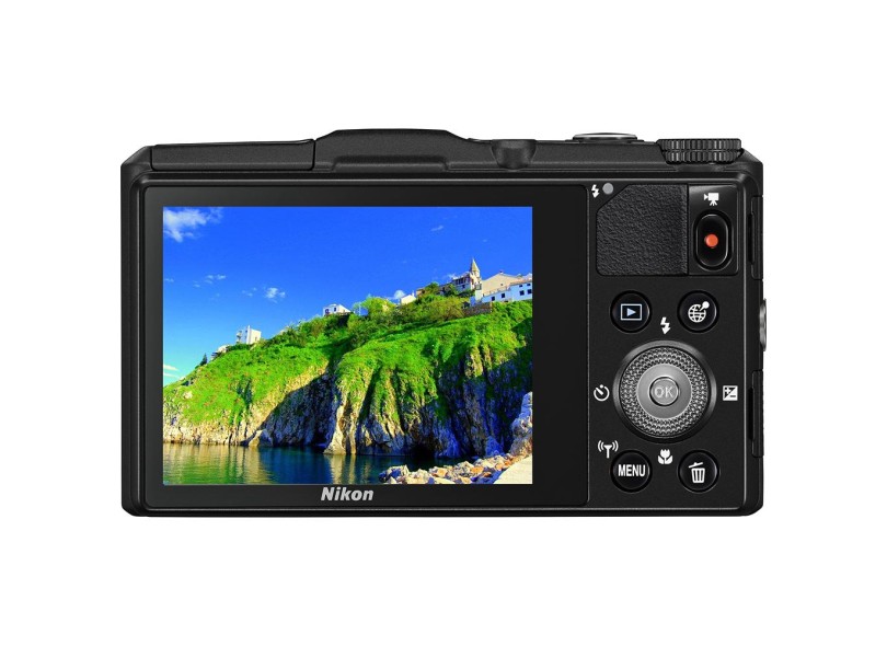 Câmera Digital Nikon Coolpix 16 Mp Full Hd S9700 Com O Melhor Preço é