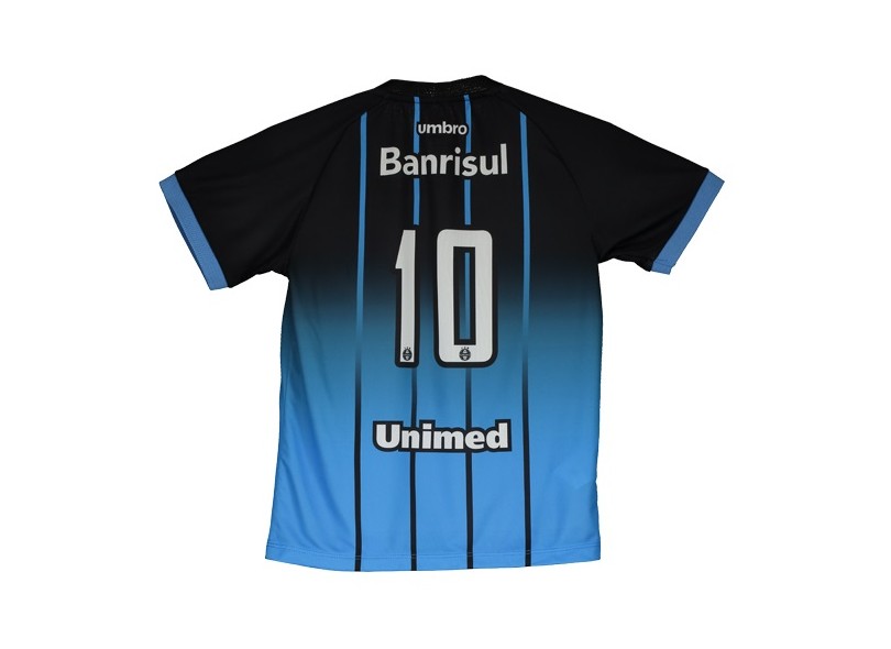 Camisa Torcedor infantil Grêmio III 2016 com Número Umbro