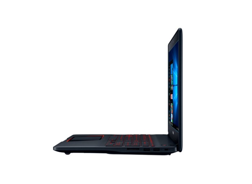 Notebook Samsung Odyssey Intel Core i5 7300HQ 7ª Geração 8 GB de RAM 1024 GB Híbrido 120.0 GB 15.6 " GeForce GTX 1050 Windows 10 NP800G5M