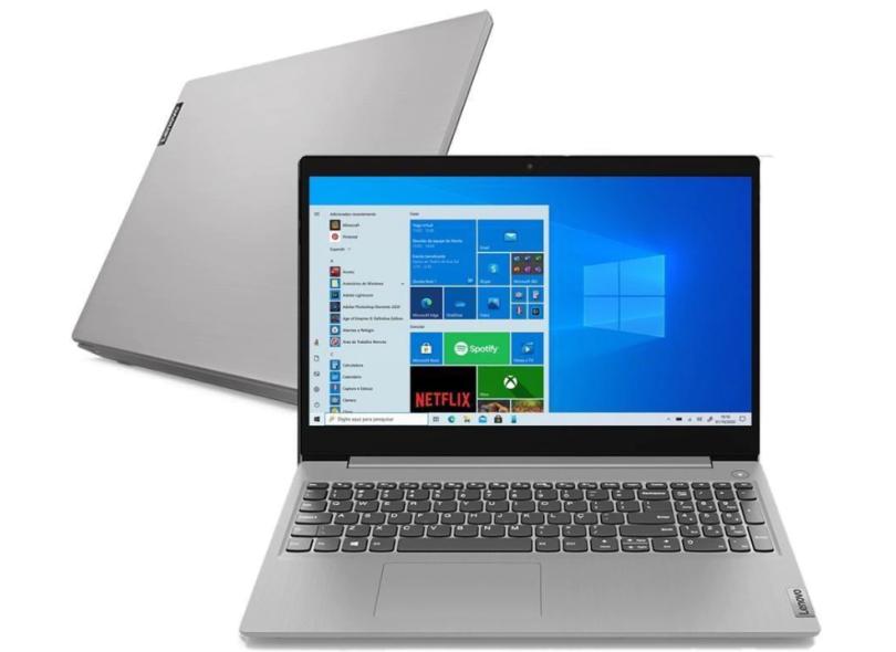 Notebook Lenovo IdeaPad 3i Intel Core i3 10110U 10ª Geração 4 GB de RAM 128.0 GB 15.6 " Windows 10 82BS0003BR