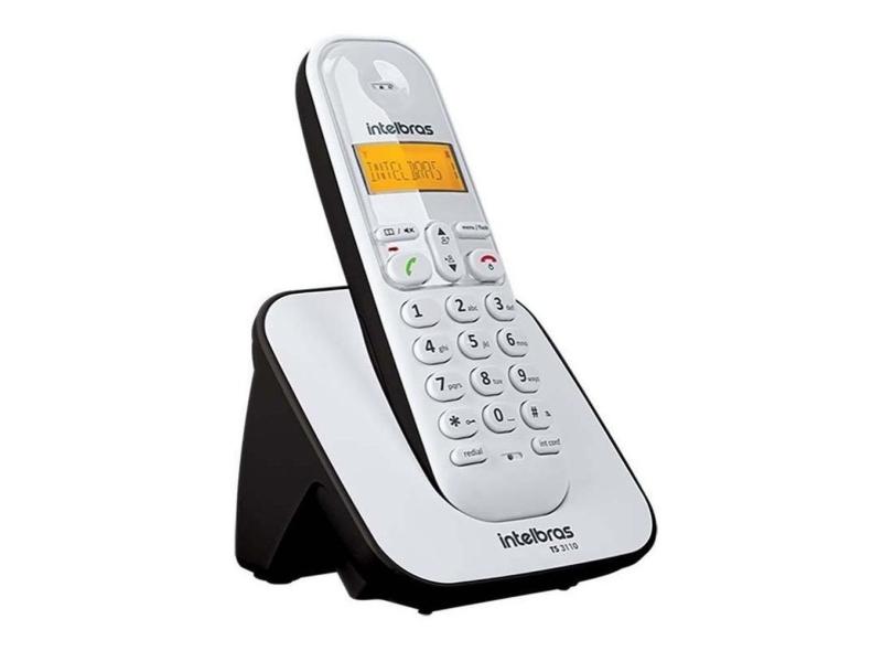 Telefone sem fio intelbras TS3110 5 ramais com identificador em Promoção na  Americanas