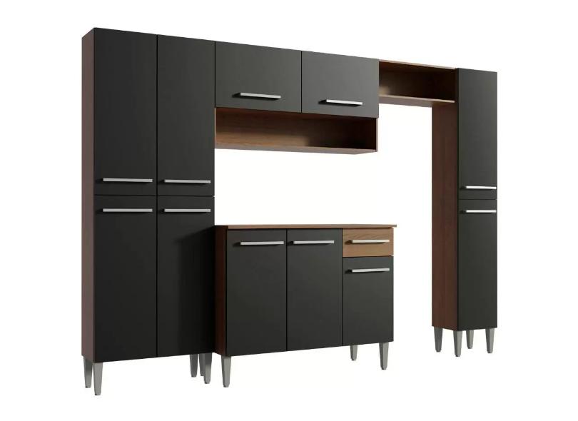 Cozinha Completa 1 Gaveta 11 Portas Emilly Hit Madesa