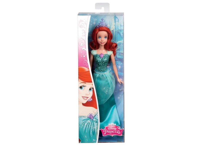 Boneca Princesas Disney Brilho Mágico Ariel Mattel