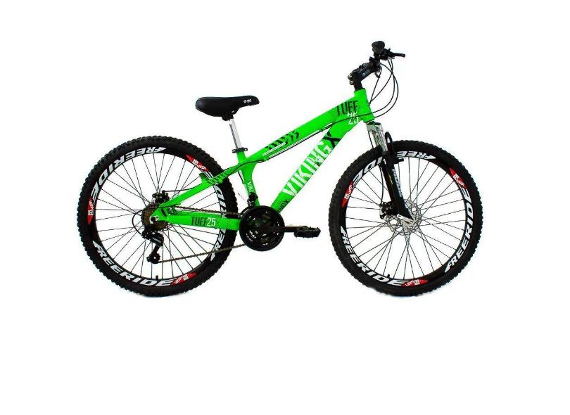 Bicicleta Mountain Bike Viking MTB 21 Marchas Aro 26 a Disco Mecânico Viking x Tuff30