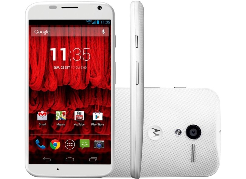 Smartphone Motorola Moto X XT1058 Câmera 10,0 MP 16GB Android 4.2 (Jelly Bean Plus) 4G Wi-Fi 3G