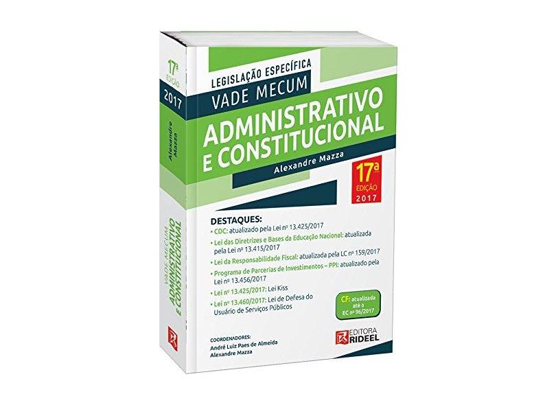 Vade Mecum Administrativo e Constitucional - Alexandre Mazza - 9788533942875