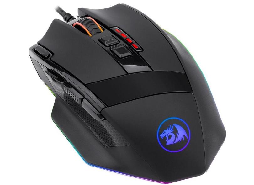 Mouse Gamer Óptico USB Sniper RGB M801 - Redragon