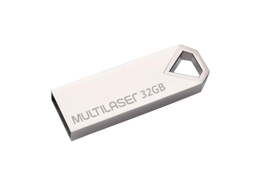Pen Drive Multilaser 32 GB USB 2.0 Diamond