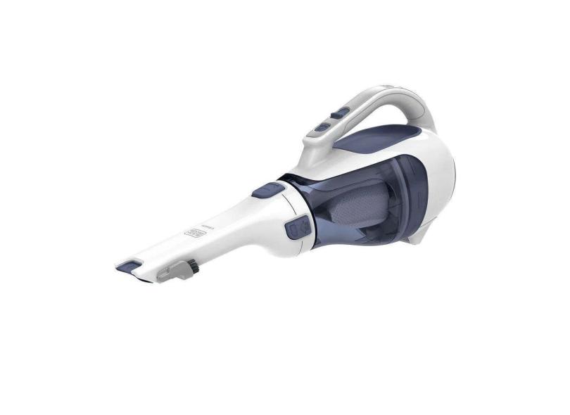 Aspirador De Pó Portátil Black+decker Apb12000 Branco/azul Bivolt