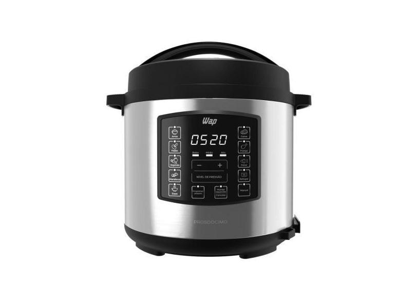 Panela De Pressão Elétrica 6 Litros 70 Kpa 127V 1000W Wap Prosdócimo W