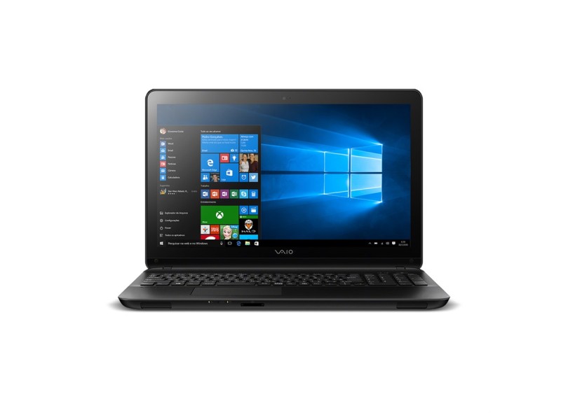 Notebook Vaio Fit Intel Core i3 5005U 4 GB de RAM HD 1 TB LED 15.6 " 5500 Windows 10 Pro 15F