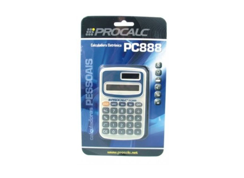 Calculadora De Bolso Procalc PC888
