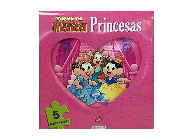 Turma da Mônica. Livro e Quebra-Cabeça Princesas - Mauricio De Sousa - 9788539422777