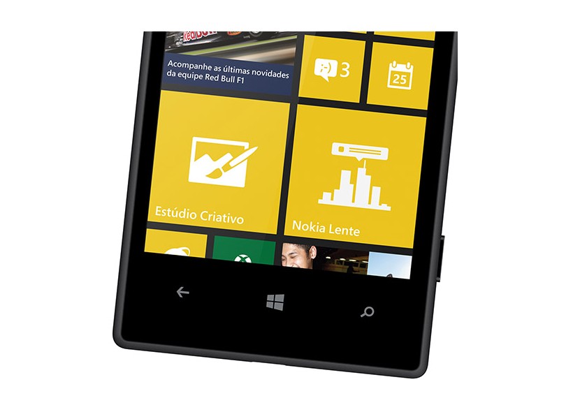 Smartphone Nokia Lumia 720 Câmera 6,1 MP Desbloqueado 8 GB Windows Phone 8 3G Wi-Fi