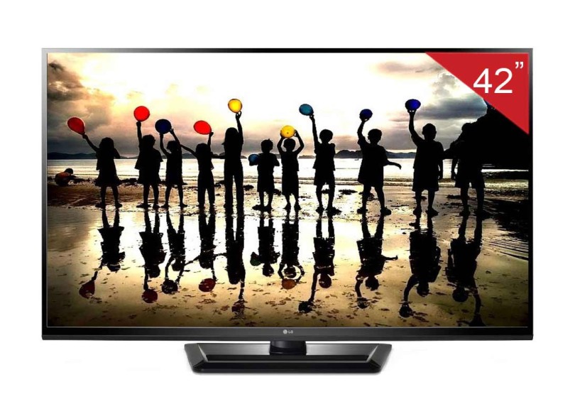 TV Plasma 42" LG 2 HDMI Suporte HDTV Conversor Digital Integrado 42PA4500