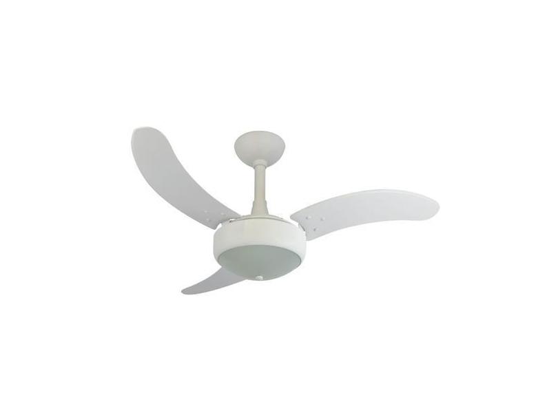 Ventilador Teto Infinity Lux Branco 3 Pás Mdf Bco