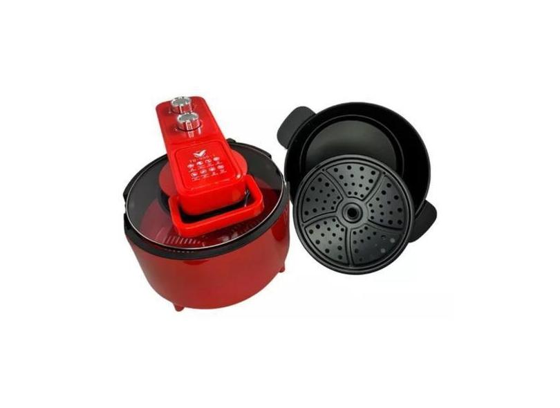 Fritadeira Air Fryer Panela Eletrica Sem Óleo 7 Litros 110V - Vivafrye