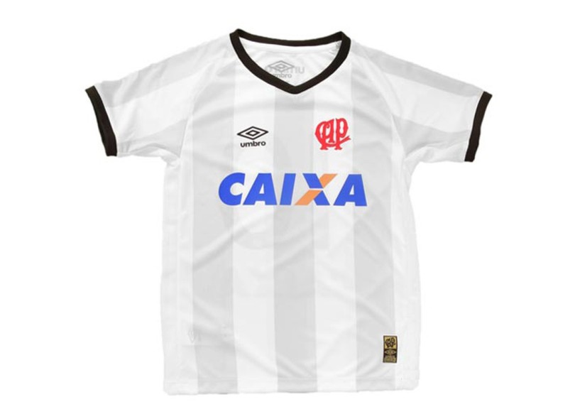 Camisa Torcedor infantil Atletico Paranaense II 2015 com Número Umbro