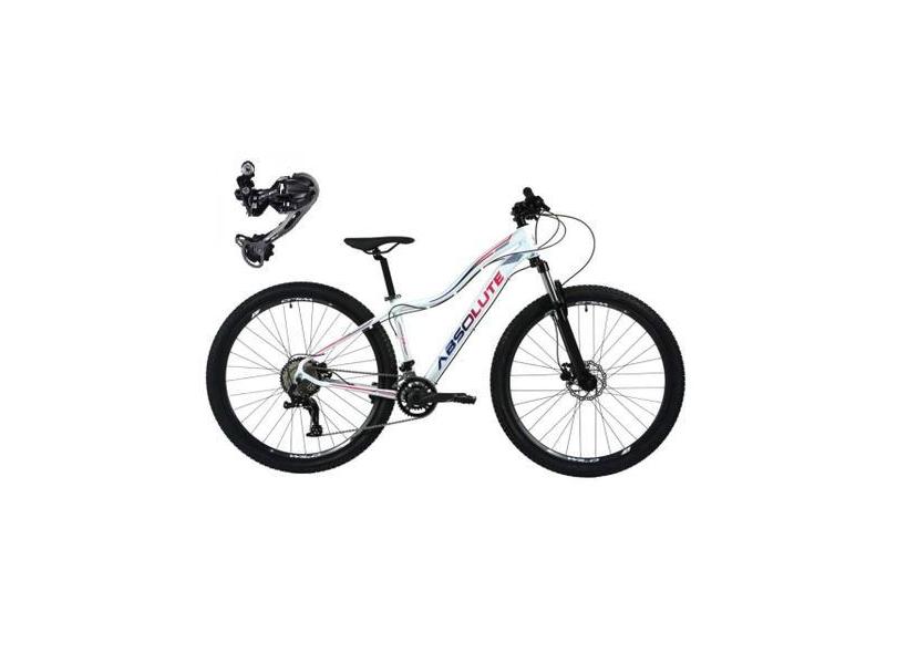 Bicicleta Aro 29 Absolute Feminina 2X9 Alumínio Câmbio Traseiro Shiman