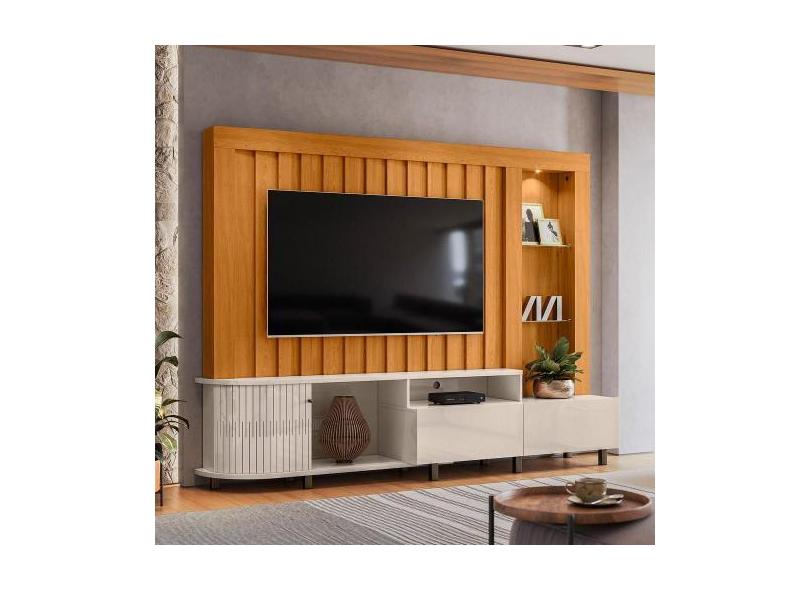 Home Theater Le Mans para TV até 70 polegadas - Cinamomo/Off White  - 