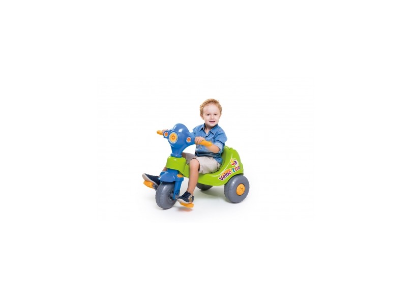 Motoca Infantil Triciclo Calesita Velocita Azul Bebe Passeio - Velotrol e  Triciclo a Pedal - Magazine Luiza