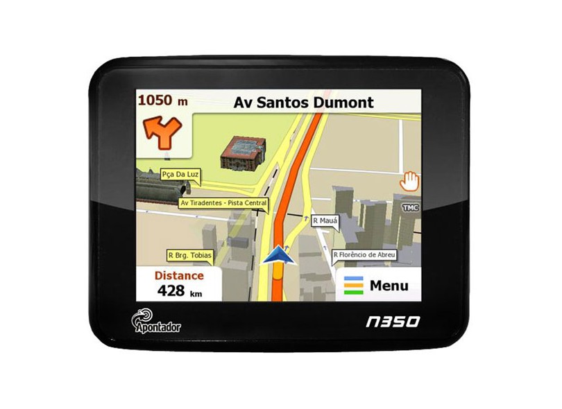 GPS Automotivo Apontador Unicoba 3.5" N350