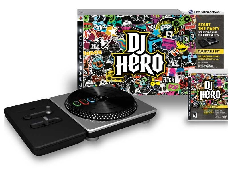 Jogo DJ Hero Turntable Kit Activision PS3
