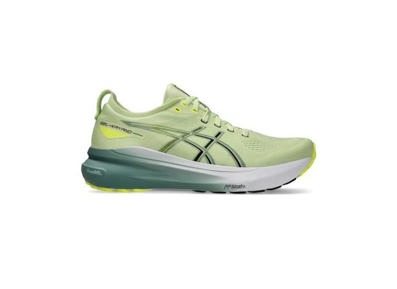 ASICS Tênis de corrida masculino Gel-Kayano 31, Matcha/Celadon descolado, 39