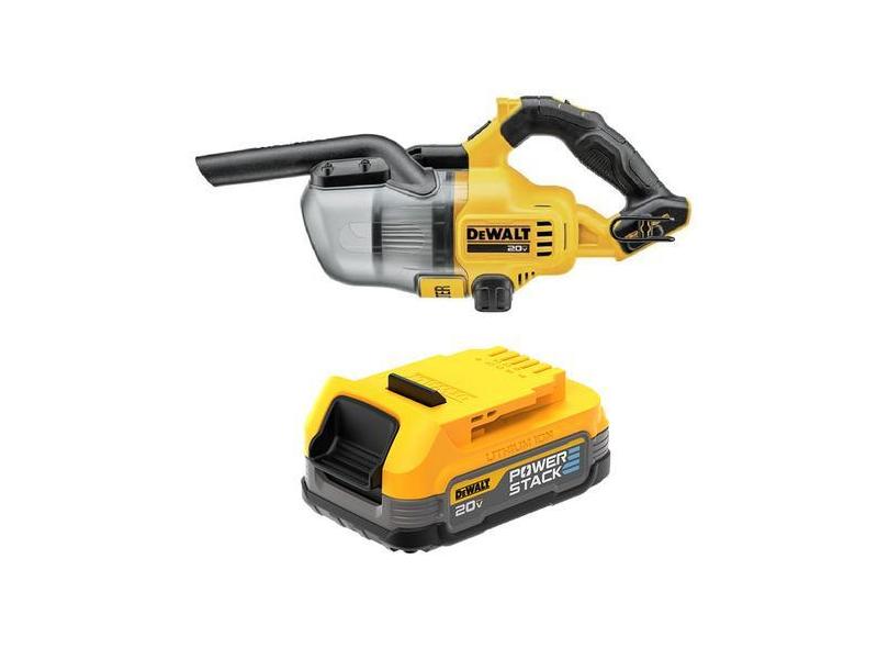 Aspirador D Po Portatil 20v Dcv501hb + 1 Bateria 1.7a Dewalt DCV501HB