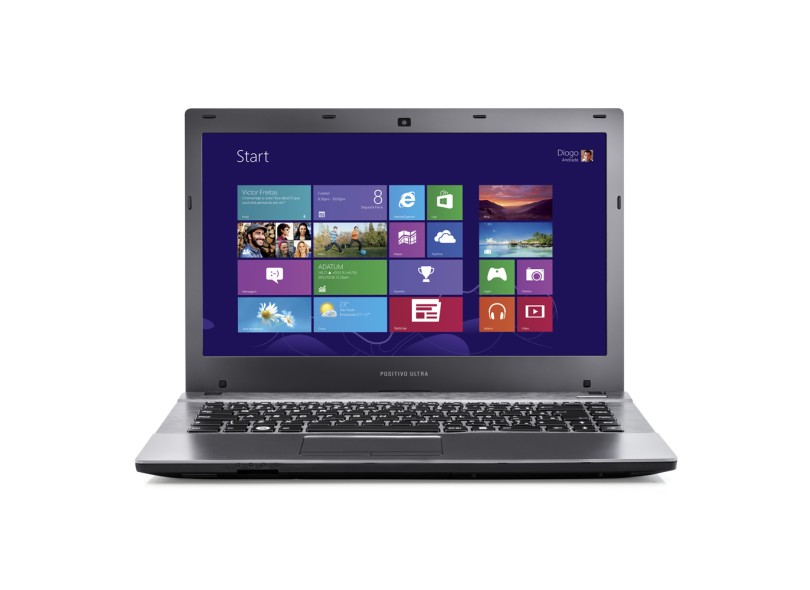 Notebook Positivo Ultra Intel Celeron B800 4 GB 500 GB LED 14" Windows 8 S2490