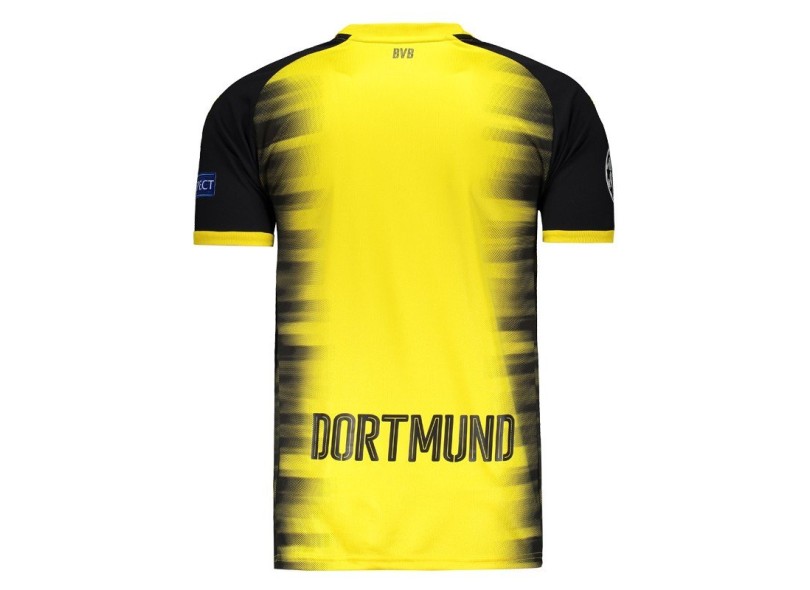Camisa Torcedor Borussia Dortmund Internacional 2017/18 sem Número Puma