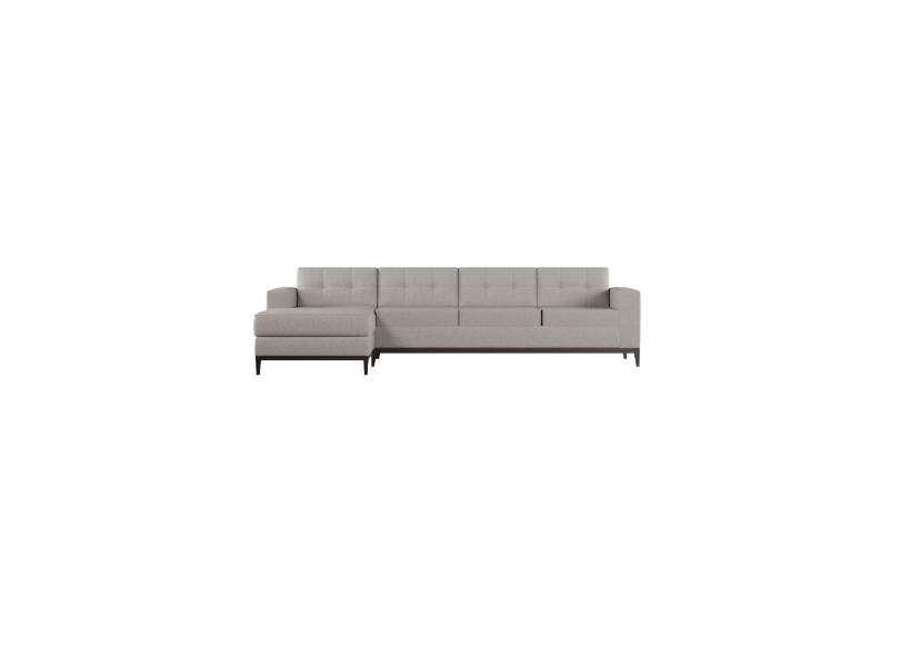 Sofá Chaise 4 lugares Suede Live 260 Mobly