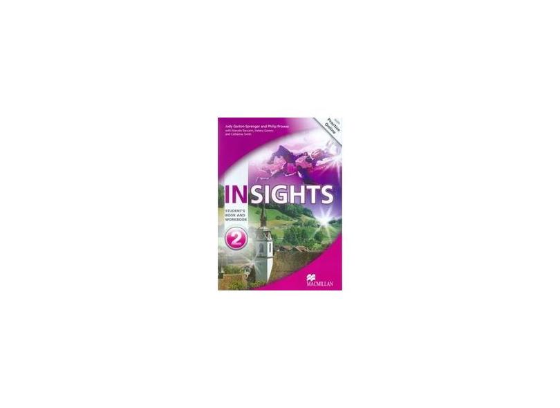 Insights - Students Book And Workbook - 2 - Editora Macmillan - 9780230455955