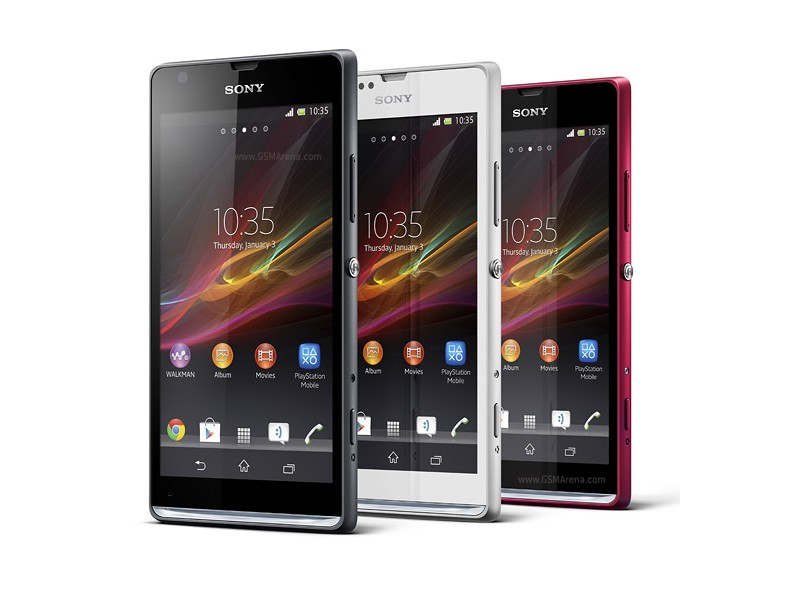 Smartphone Sony Xperia SP C5302 Câmera 8,0 MP Desbloqueado 8.0 GB Android 4.1 (Jelly Bean) 3G Wi-Fi