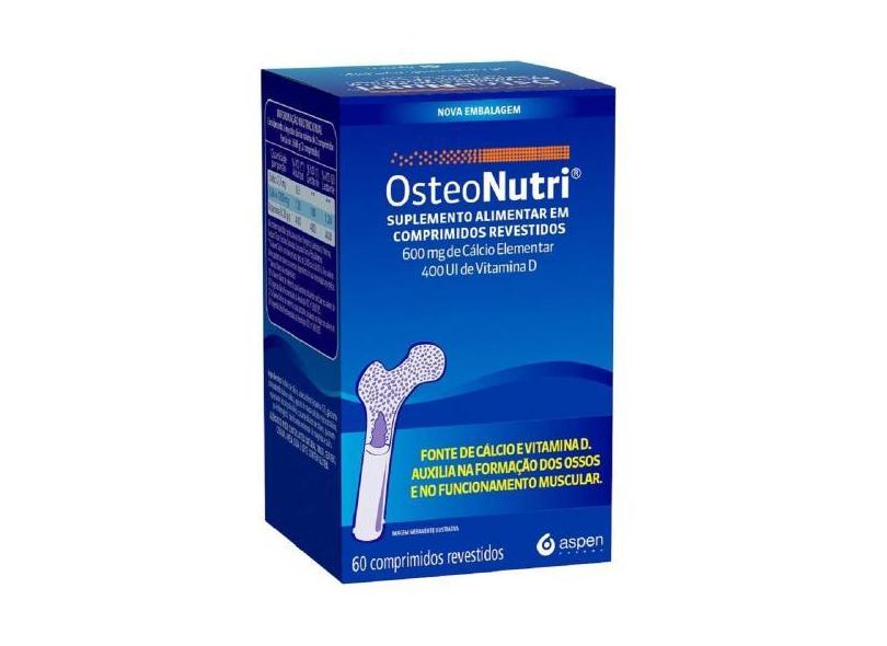 Suplemento Osteonutri 600Mg + 400Ui 60 Comprimidos - Apsen