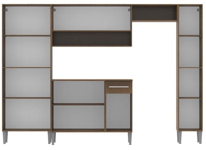 Cozinha Completa 12 Portas 1 Gaveta Emilly Hit Madesa