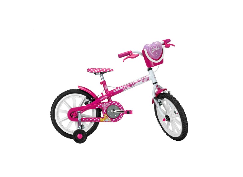 Bicicleta Caloi Aro 16 Barbie