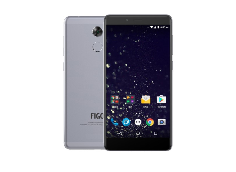 Smartphone Figo 32GB Gravity 2 Chips Android 6.0 (Marshmallow) 3G 4G Wi-Fi
