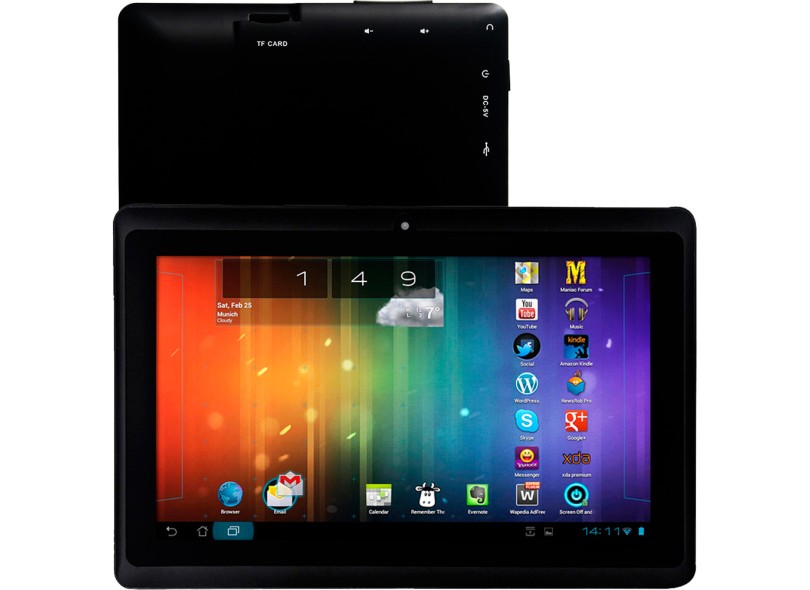 Tablet Space BR 4 GB LCD 7" Android 4.2 (Jelly Bean Plus) 556545