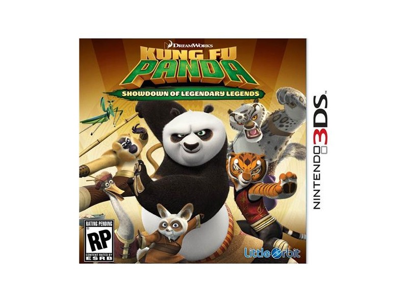Jogo Kung Fu Panda: Showdown of Legendary Legends Little Orbit Nintendo 3DS