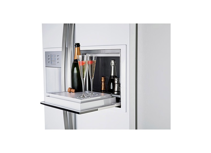 Geladeira Electrolux Frost Free Side by Side 504 Litros Home Bar Dispenser de Água Externo SH70B