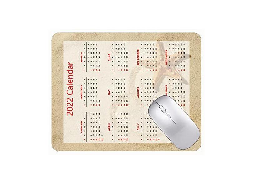 Mouse pad para jogos com design especial 2022, mouse pad para jogos, estrela-do-mar, praia, amor, coração, base de borracha antiderrapante