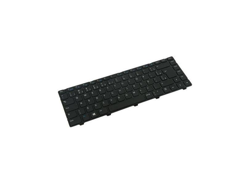 Teclado para Notebook bringIT compatível com Dell Inspiron 14(3421/343