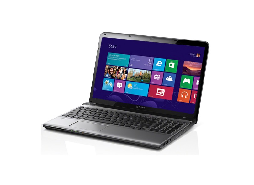 Notebook Sony Intel Core i3 3110M 3ª Geração 4 GB 500 GB LED 15.5" Intel HD Graphics 4000 Windows 8