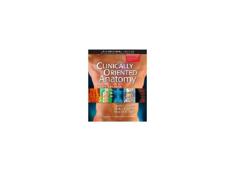 CLINICALLY ORIENTED ANATOMYIE - Moore - 9781605476520
